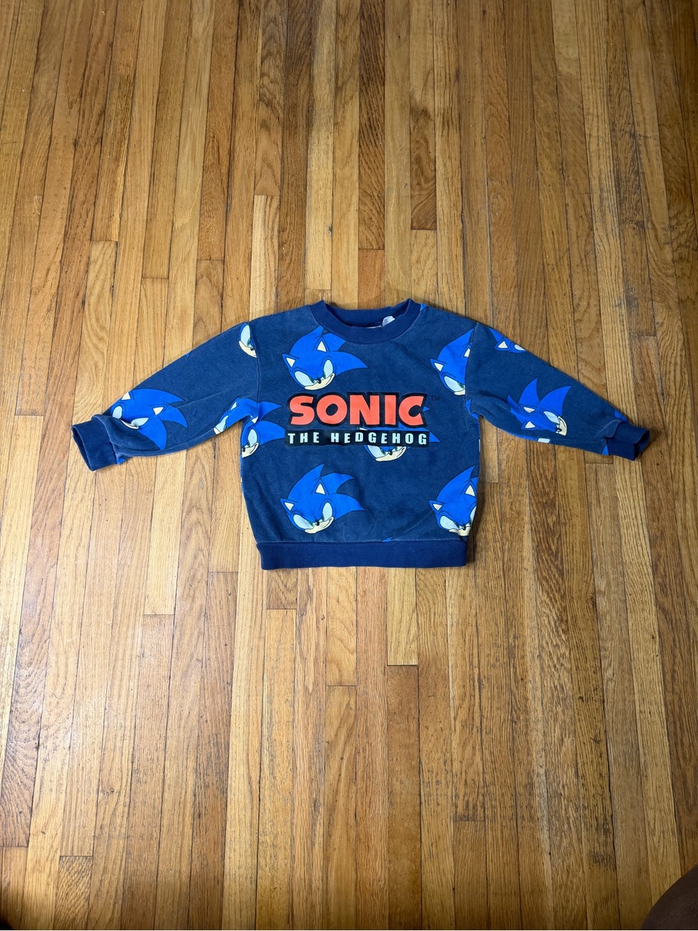 H&M 3T Sonic the Hedgehog Sweatshirt